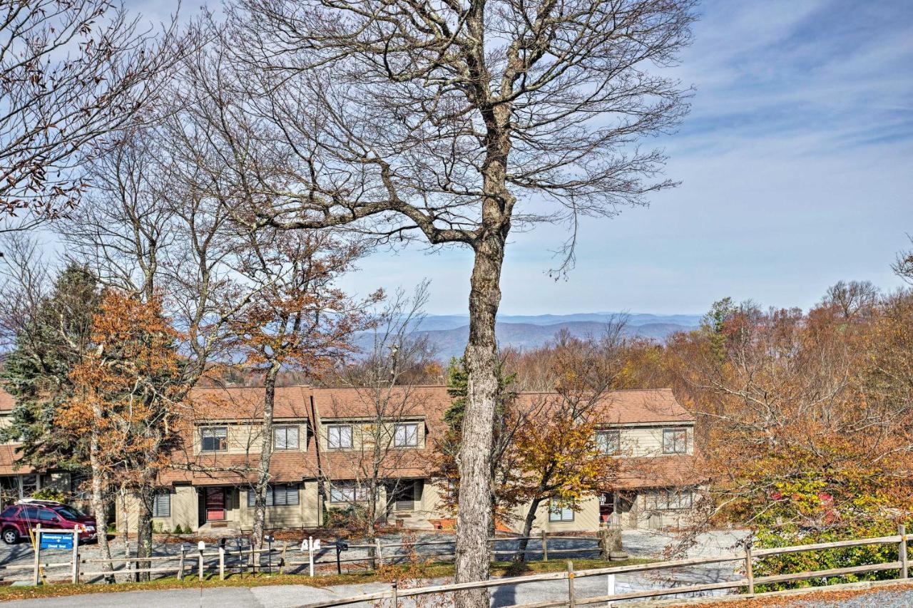 Pet-Friendly Beech Mountain Condo Steps To Slopes Exteriér fotografie